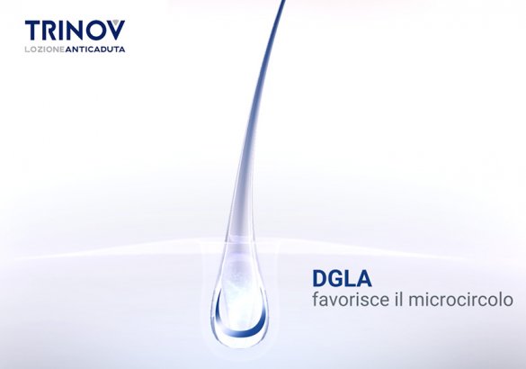 DGLA, the fatty acid that forms the basis of the Trinov hair loss lotion